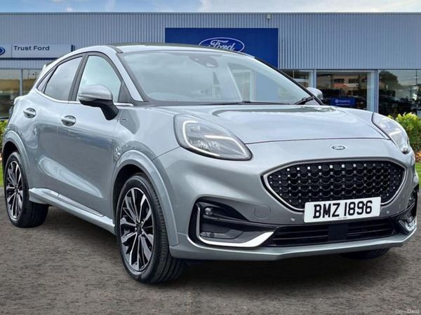 Ford Puma SUV, Petrol Hybrid, 2023, Silver