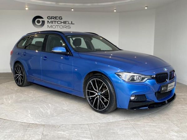 BMW 3-Series Estate, Diesel, 2018, Blue