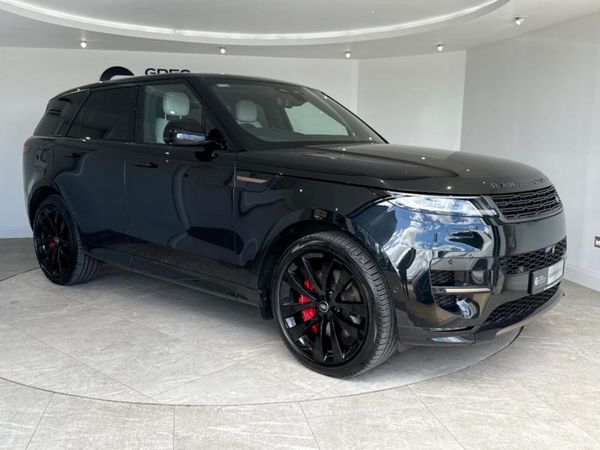 Land Rover Range Rover Sport SUV, Petrol Hybrid, 2023, Black