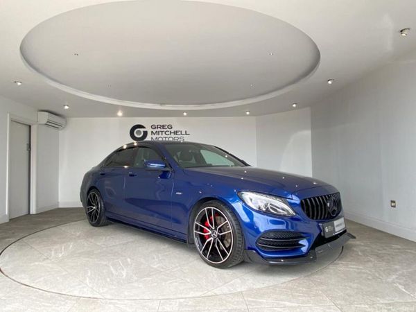 Mercedes-Benz C-Class Saloon, Diesel, 2018, Blue