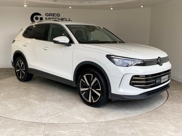 Volkswagen Tiguan SUV, Petrol Hybrid, 2024, White