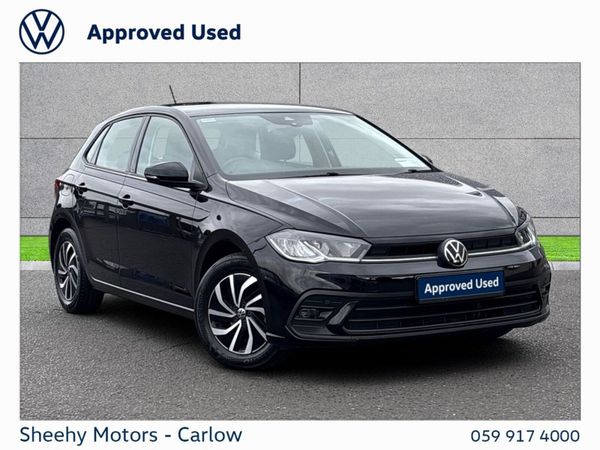 Volkswagen Polo Hatchback, Petrol, 2023, Black