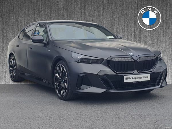 BMW 5-Series Saloon, Petrol Plug-in Hybrid, 2024, Grey