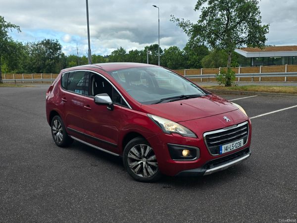 Peugeot 3008 SUV, Diesel, 2014, Red