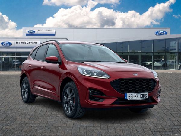 Ford Kuga MPV, Petrol Plug-in Hybrid, 2023, Red