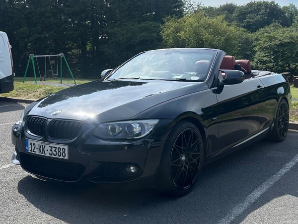 BMW 3-Series Convertible, Diesel, 2012, Black