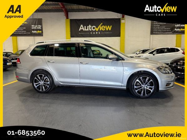 Volkswagen Golf Estate, Petrol, 2019, Silver