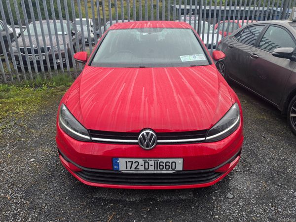 Volkswagen Golf Estate, Diesel, 2017, Red