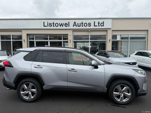 Toyota RAV4 SUV, Petrol Hybrid, 2021, Silver