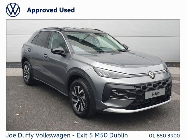 Volkswagen T-Roc SUV, Petrol, 2026, Grey