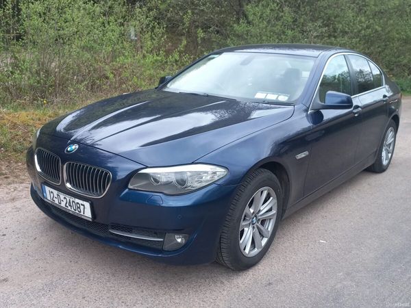 BMW 5-Series Saloon, Diesel, 2012, Blue