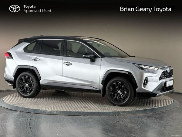 Toyota RAV4 SUV, Petrol Hybrid, 2024, Silver