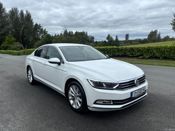 Volkswagen Passat Saloon, Petrol, 2017, White