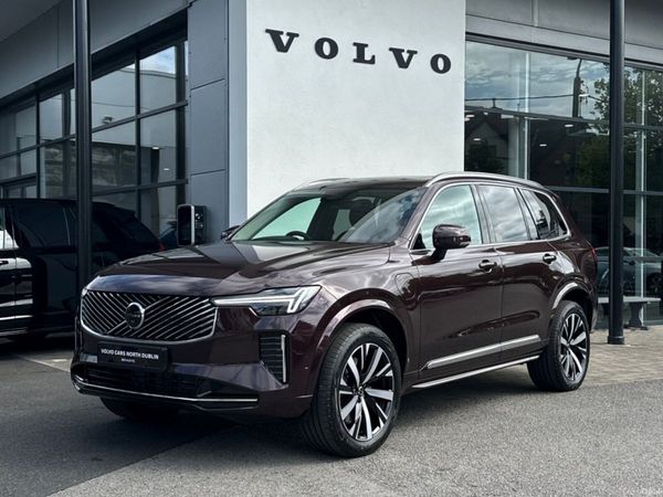 Volvo XC90 SUV, Petrol Plug-in Hybrid, 2026, Red