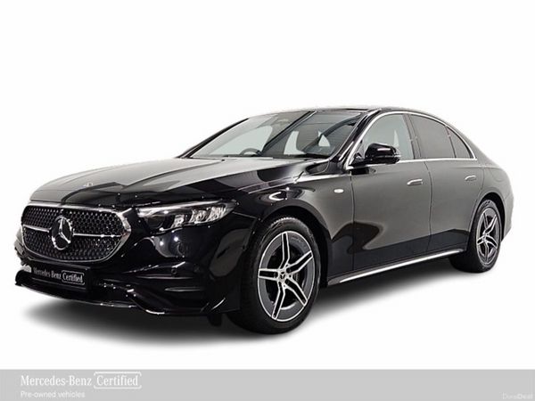 Mercedes-Benz E-Class Saloon, Diesel Plug-in Hybrid, 2025, Black
