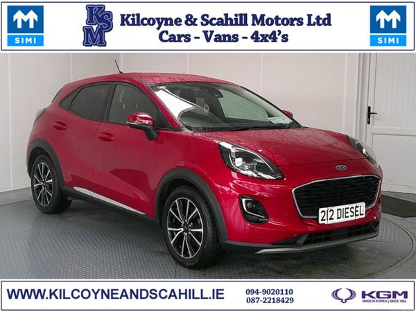 Ford Puma SUV, Diesel, 2021, Red