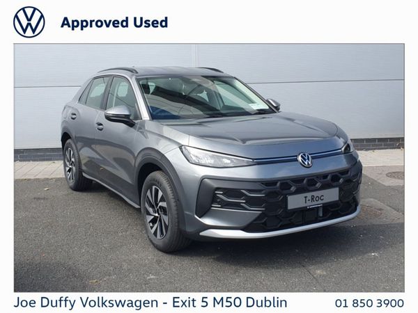Volkswagen T-Roc SUV, Petrol, 2026, Grey