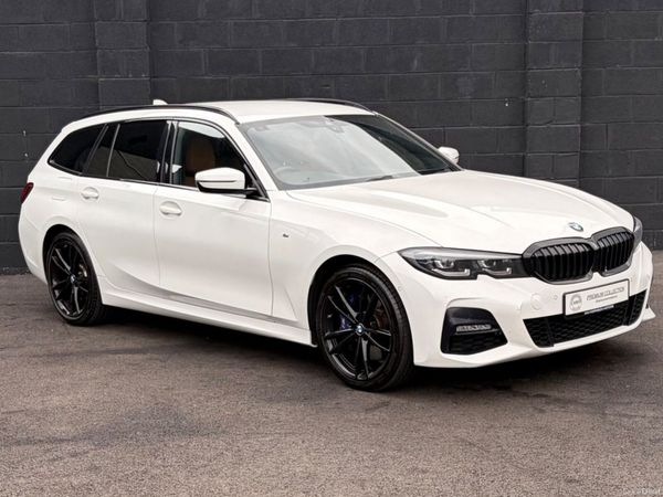BMW 3-Series Estate, Petrol Plug-in Hybrid, 2021, White