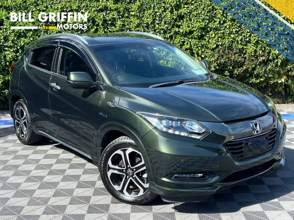 Honda Vezel SUV, Petrol Hybrid, 2017, Green