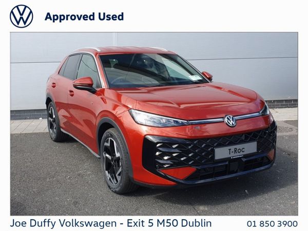 Volkswagen T-Roc SUV, Petrol, 2026, Red