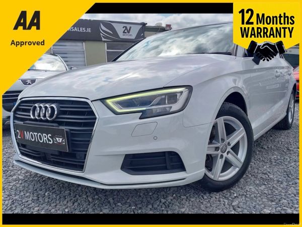Audi A3 Saloon, Petrol, 2019, White