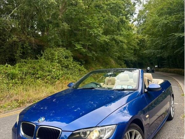BMW 3-Series Convertible, Petrol, 2009, Blue