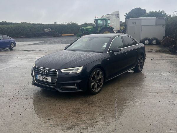 Audi A4 Saloon, Diesel, 2017, Blue