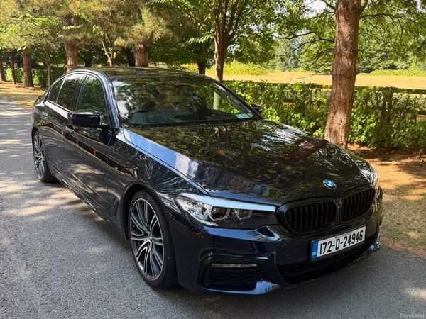 BMW 5-Series Saloon, Diesel, 2017, Black