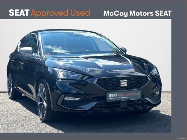 SEAT Leon Hatchback, Petrol Plug-in Hybrid, 2025, Black