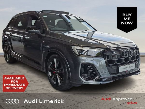Audi Q7 SUV, Petrol Plug-in Hybrid, 2026, Grey
