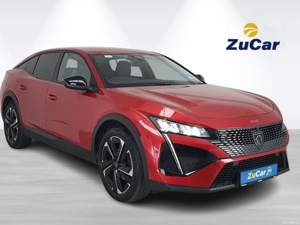Peugeot 408 Hatchback, Petrol, 2023, Red