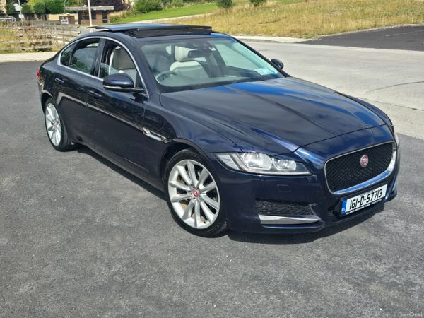 Jaguar XF Saloon, Diesel, 2016, Blue