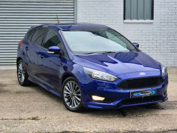 Ford Focus Hatchback, Diesel, 2017, Blue