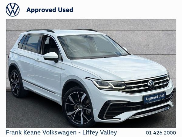 Volkswagen Tiguan SUV, Petrol Plug-in Hybrid, 2023, White
