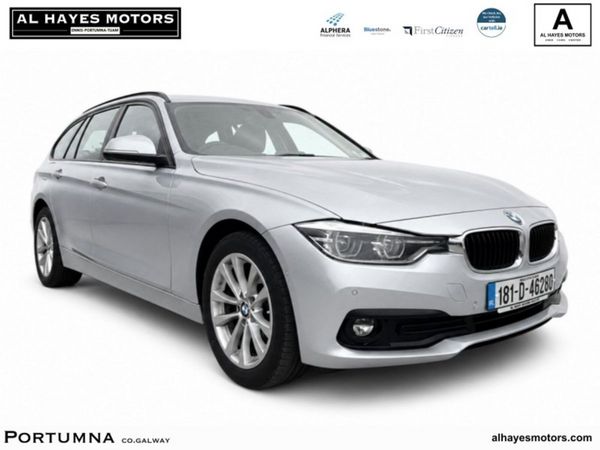 BMW 3-Series Estate, Diesel, 2018, Silver