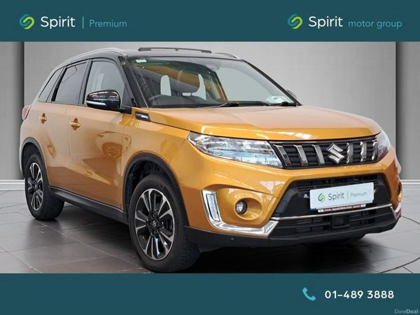 Suzuki Vitara SUV, Petrol Hybrid, 2022, Yellow