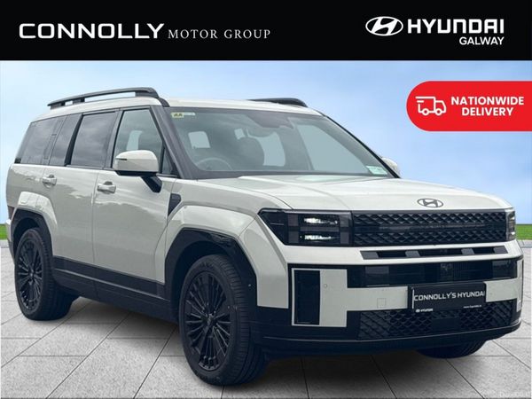 Hyundai Santa Fe SUV, Petrol Plug-in Hybrid, 2026, White
