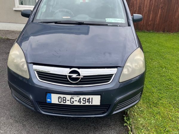Opel Zafira MPV, Petrol, 2008, Blue