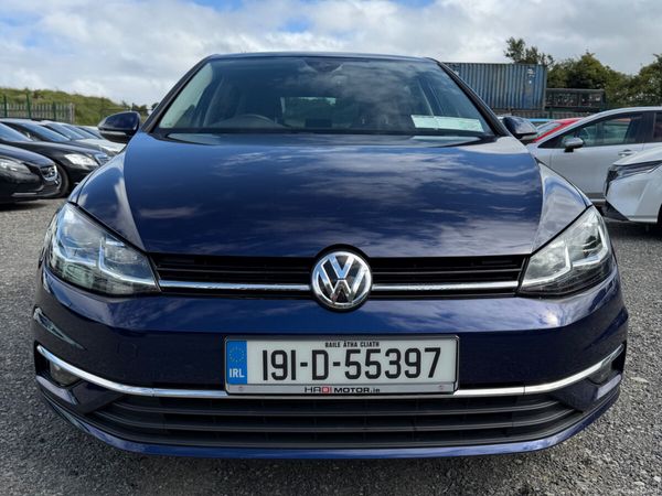 Volkswagen Golf Hatchback, Petrol, 2019, Blue