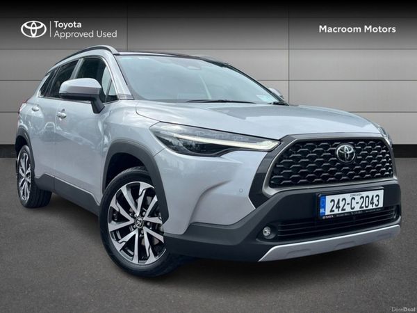 Toyota Corolla Cross SUV, Petrol Hybrid, 2024, Grey