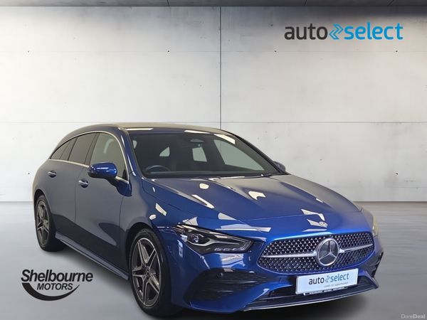 Mercedes-Benz CLA Estate, Petrol Hybrid, 2025, Blue