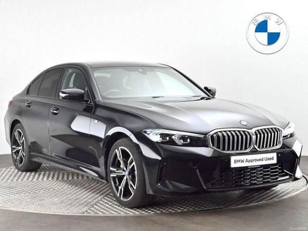 BMW 3-Series Saloon, Petrol Plug-in Hybrid, 2024, Black