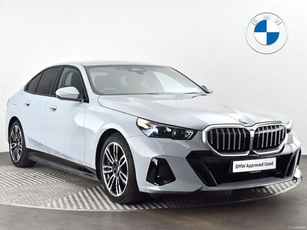 BMW 5-Series Saloon, Petrol Plug-in Hybrid, 2026, Grey