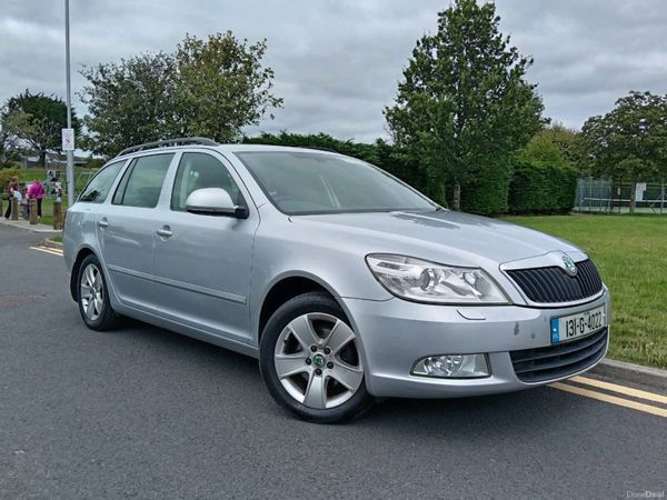 Skoda Octavia Estate, Diesel, 2013, Silver