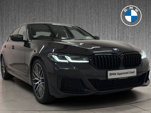BMW 5-Series Saloon, Petrol Plug-in Hybrid, 2022, Grey