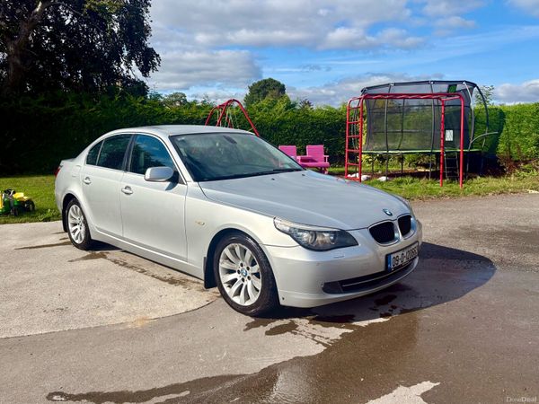 BMW 5-Series Saloon, Diesel, 2009, Silver
