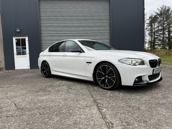 BMW 5-Series Saloon, Diesel, 2016, White