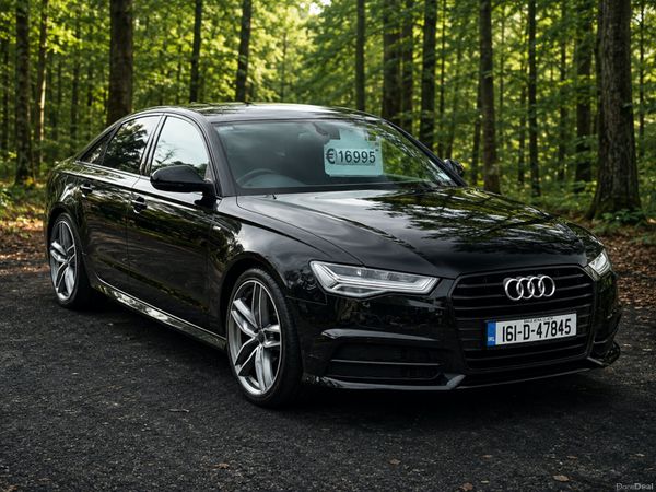 Audi A6 Saloon, Diesel, 2016, Black