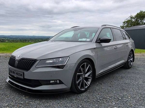 Skoda Superb Estate, Diesel, 2019, Grey