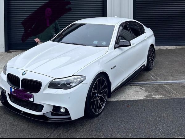 BMW 5-Series Saloon, Diesel, 2016, White